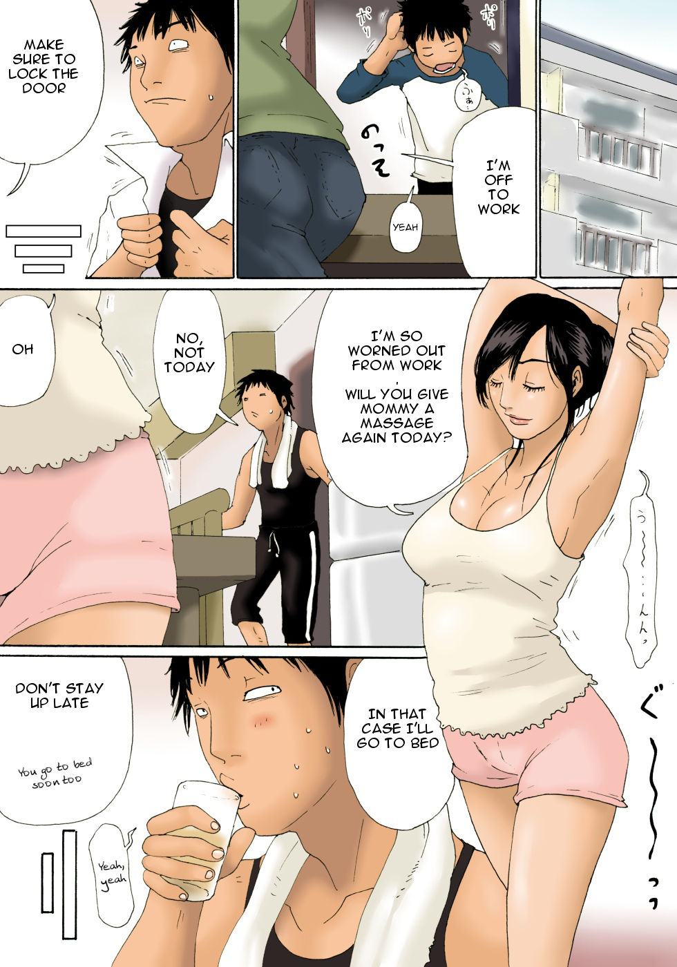 Hentai Manga Comic-While Mommy Is Sleeping-Read-11